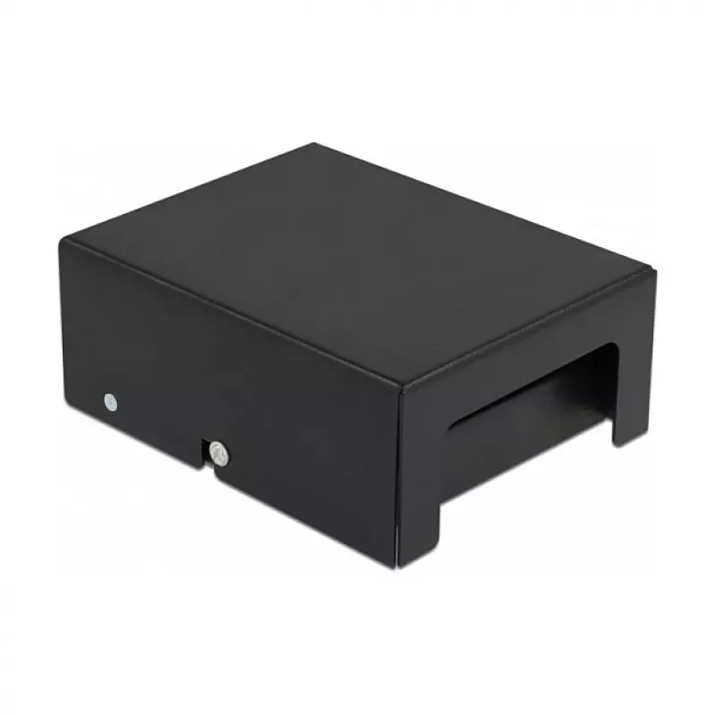 Patch panel DeLOCK Keystone 4 portas preto