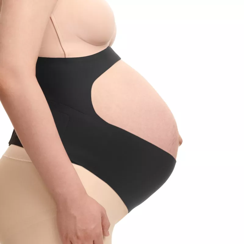 Cinta de gravidez Momcozy, preta, L