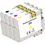 Renkforce embalagem combinada de tinta substitui Epson T2986 (C13T298640) compatível preto, ciano, magenta, amarelo RF-5705460 (RF-5705460)