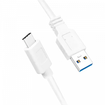 Cabo USB LogiLink CU0174 USB 3.2 Gen 1 1m USB A USB C branco