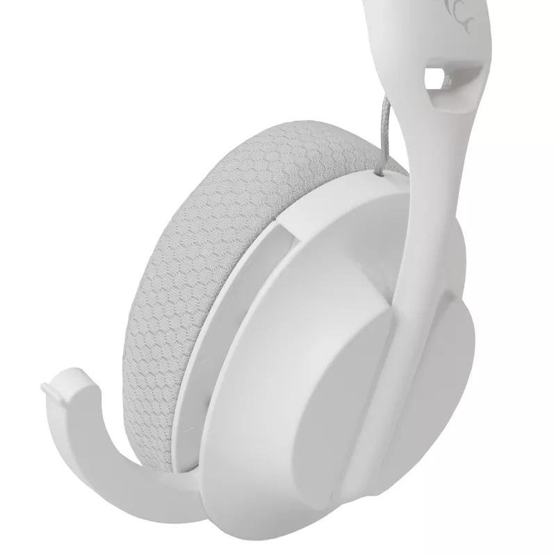 Auscultadores White Shark WGH-2441 Falcon branco/cinzento