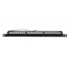 Patch panel Extralink CAT6 UTP 0.5U 24 portas