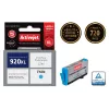 Activejet AH-920CCX cartucho de tinta, de substituição para HP 920XL CD972AE, Premium, 12 ml, ciano