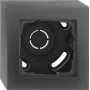 Gira AP-Caixa 1f Moldura preta m 106109 (106109)
