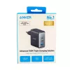 Anker Powerport 736 Nano II universal preto carregamento rápido AC para interior