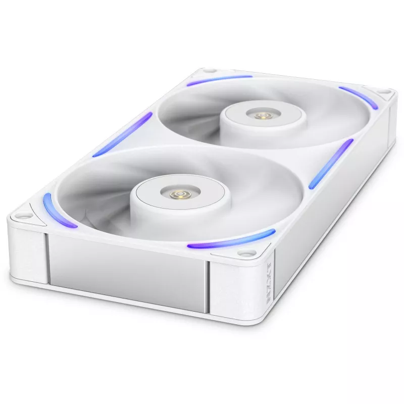 Ventoinha para caixa de computador NZXT F240X 120 mm branca, 1 unid., 240 × 120 × 30 mm