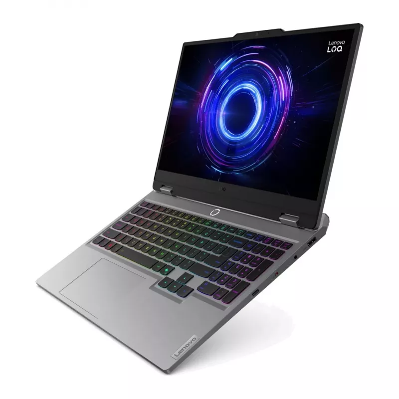 Lenovo LOQ 15IRX10 i5-13450HX 15.6 FHD IPS 300 nits antirreflexo 144 Hz 16 GB DDR5 4800 SSD 1 TB GeForce RTX 5050 8 GB 60 Wh NoOS Luna Grey