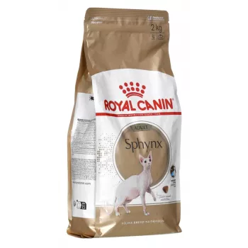 Comida seca para gatos Royal Canin Sphynx Adult 2 kg — sabor a porco, 33 % proteína, 23 % gordura