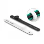 Abraçadeira de cabo reutilizável DeLOCK Soft Tie 10 unid. preto branco