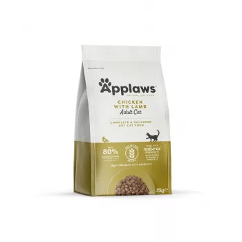 APPLAWS Frango com Borrego - comida seca para gatos - 7,5 kg