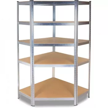 Prateleira de armazenamento para ferramentas de jardim Top e shop Rack GC9030 — aço galvanizado e MDF, 900x300x1800 mm, autónoma/montagem na parede, capacidade 875 kg