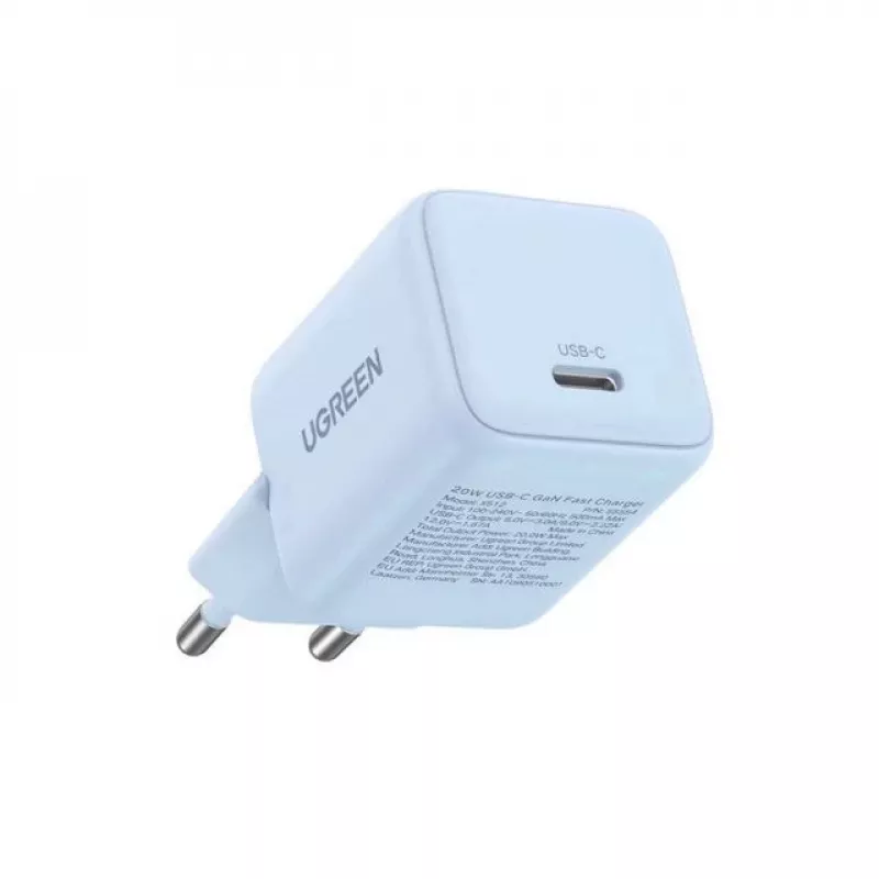 UGREEN X512 20W GAN 1X USB-C ADAPTADOR DE CORRENTE - azul