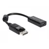 Adaptador de cabo de vídeo DELOCK 61849 0,125 m DisplayPort para HDMI