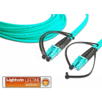 Lightwin LDP-50 LC-LC 0.5 OM3 cabo de fibra ótica 0,5 m azul (LDP-50 LC-LC 0.5 OM3)