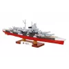 Conjunto de construção Cobi Couraçado Tirpitz modelo com 593 peças, à escala e com características de exposição