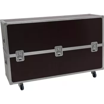 Flightcase Roadinger para 2x monitores LCD ZL75 – mala de transporte robusta