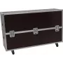 Flightcase Roadinger para 2x monitores LCD ZL75 – mala de transporte robusta