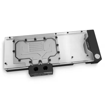 Bloco de água EK Water Blocks níquel perspex preto cinzento