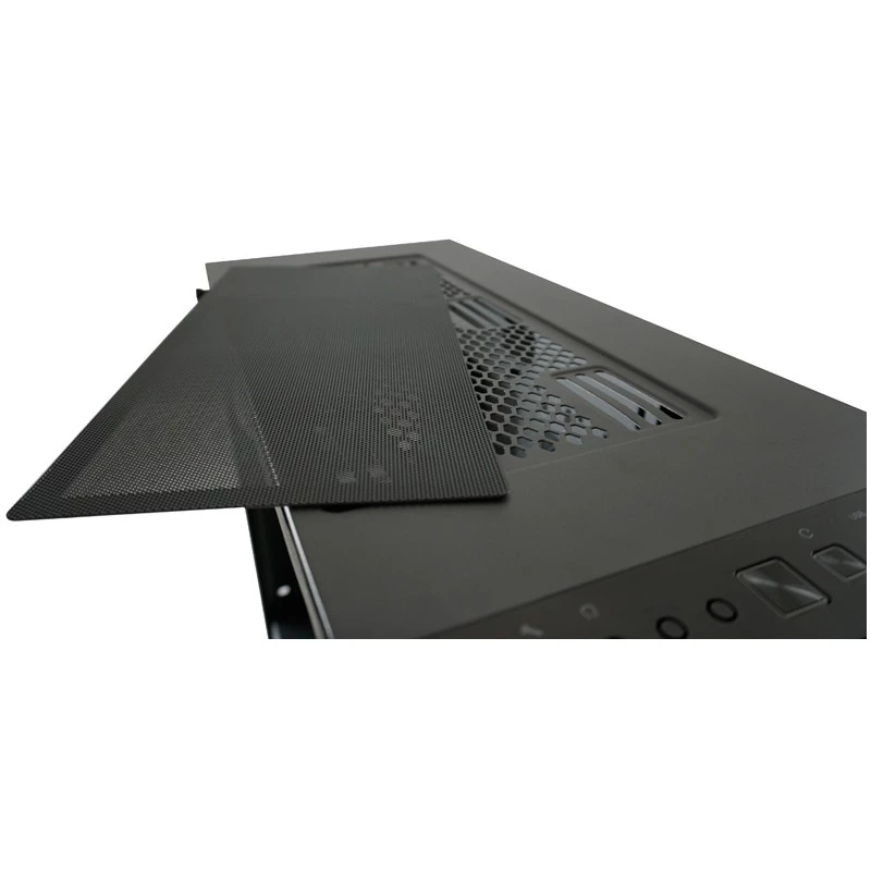 LC Power Gaming 709B Solar_System_X - Torre - ATX - sem fonte de alimentação - preto - USB/áudio (LC-709B-ON)
