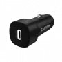 Carregador de automóvel CANYON OnDrive 30 PD 30W USB-C preto – fonte de alimentação USB-C para veículos, 30W PD