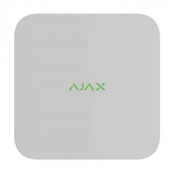 AJAX gravador NVR 8 canais (branco)