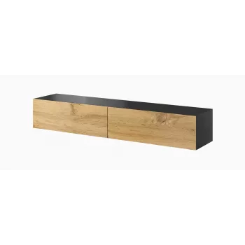 Suporte de TV para cama VIGO '180' 30/180/40 preto/carvalho wotan