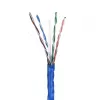 Cabo de rede LANBERG U/UTP Cat6 LCU6-10CC-0305-B 305 m, condutor CCA, 23 AWG, azul