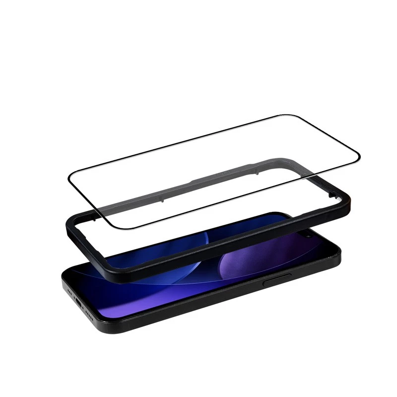 Moldura de montagem para vidro temperado para iPhone Air — Crong CRG3DAGIP1766A