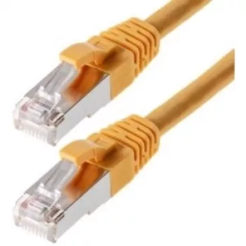 Cabo de rede Helos CAT6 S/FTP (PIMF) 7,5 m amarelo
