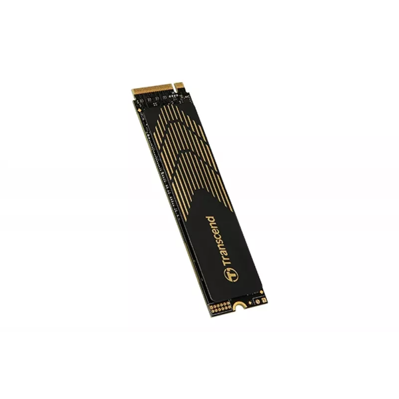 Unidade SSD Transcend 500 GB M.2 PCI Express 4.0 NVMe 3D NAND TS500GMTE240S