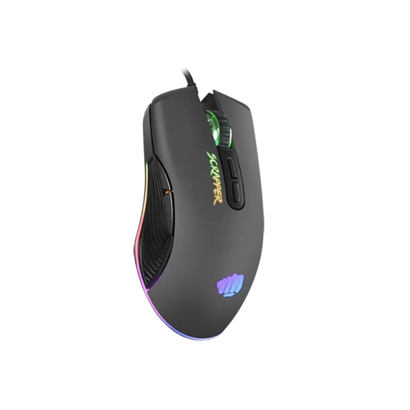 Rato FURY Scrapper Gaming ambidestro USB Type-A ótico 6400 DPI