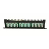 Patch panel Extralink CAT6 UTP 0.5U 24 portas