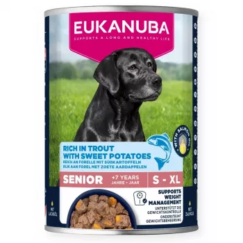 Comida para cães Eukanuba EUK DOG CAN LC SR AB TRUT&SWPT 400g