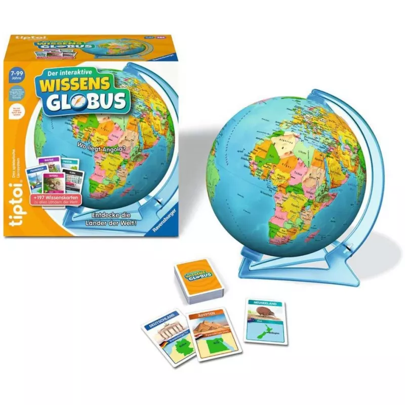 Brinquedo educativo Ravensburger tiptoi Interaktiver Wissens-Globus