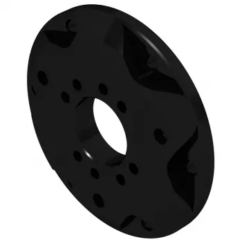 Adaptador Ascher Racing 76080007 para volantes — círculo de furação de 70 mm