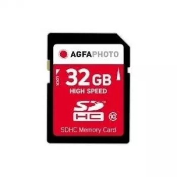 AgfaPhoto 32 GB SDHC – 32 GB – Secure Digital High-Capacity (SDHC) – múltiplo (10427)
