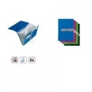 Dossier Herlitz polipropileno (PP) azul A4 11208402