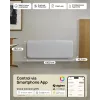 Aquecedor inteligente WiFi invisível Mill | PA2000WIFI4 | aquecedor de painel | 2000 W | adequado para divisões até 24-28 m² | branco | IPX4