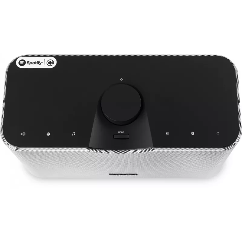 Micro-sistema de áudio doméstico TechniSat AudioMaster MR2 preto, prateado