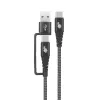 Cabo USB-A para C TB AKTBXKUCTOA120B 1,2 m, preto
