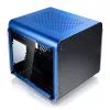 Caixa de PC Mini-ITX RAIJINTEK METIS EVO TG — vidro temperado, azul