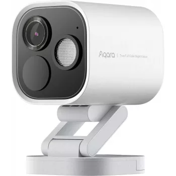 Câmara de vigilância IP Aqara Hub G5 Pro Cube 2688×1520, campo de visão 133°, distância focal 4,2 mm, para exterior, teto/parede, branco