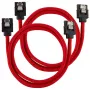 Cabo SATA Corsair CC-8900254 0,6 m preto vermelho