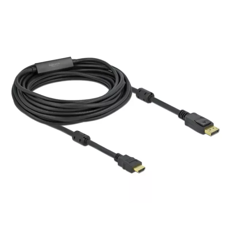 Cabo ativo DisplayPort para HDMI DeLOCK 85960 10 m 4K 60 Hz