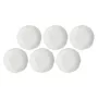 Conjunto de pratos fundos LA PORCELLANA BIANCA La Porcel 21 cm, 6 peças, branco