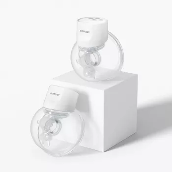 Momcozy S12 Pro bomba de leite elétrica dupla cinzento, 180ml