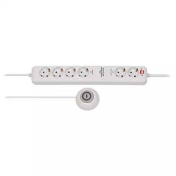Régua de tomadas Brennenstuhl EL CSP 24 DE 3676 branco 6 tomadas AC 230 V