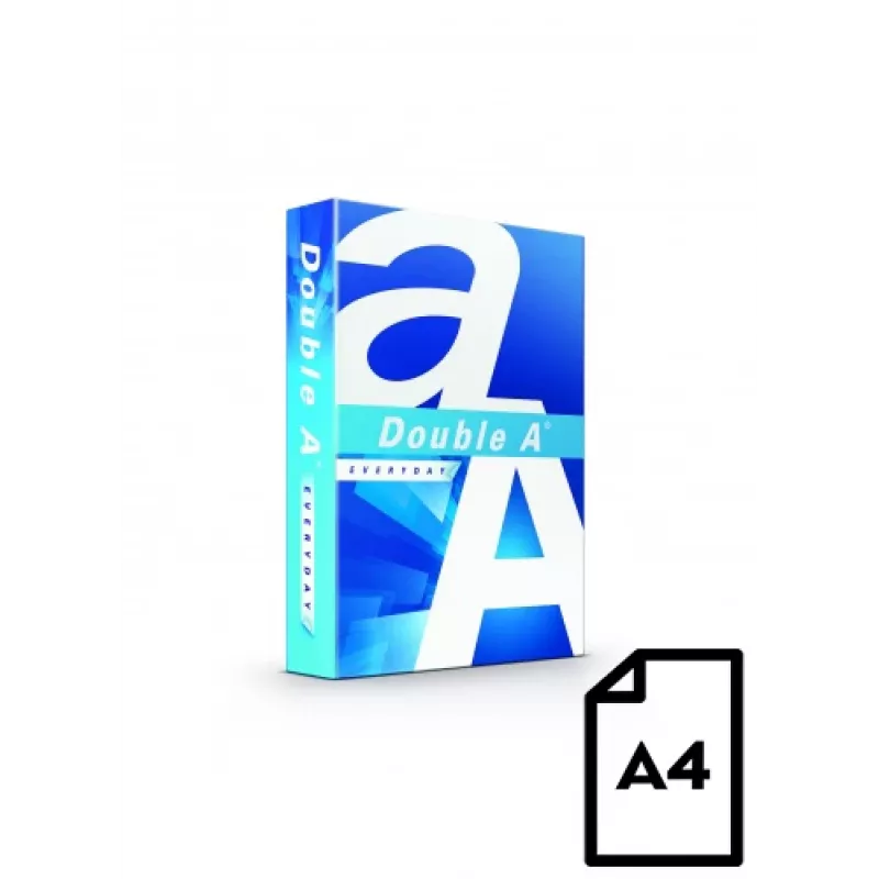 Papel Double A (categoria A), A4, 70g, 500 folhas