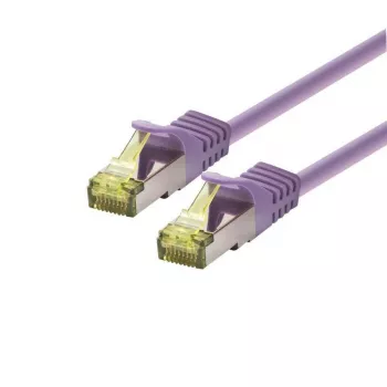 Cabo de rede LOGON SSTP Cat6a RJ-45 RJ-45 5 m violeta