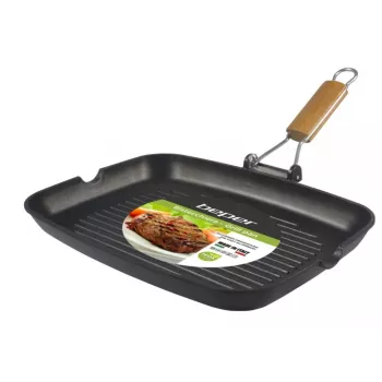 Grelhador elétrico Beper PE.511 com superfície antiaderente de 26x36 cm